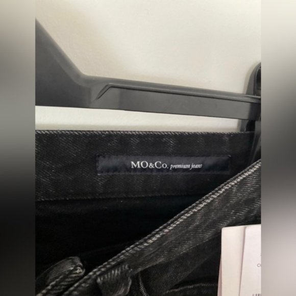 MO&Co Asymmetrical high rise denim mini skirt brand new with tags - Picture 5 of 9